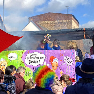 Bild vergrößern: Karnevalsumzug in Sandersdorf-Brehna am 19. Februar 2023